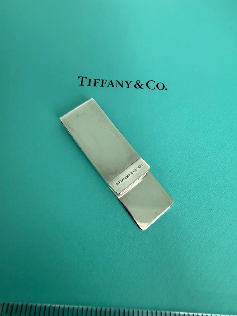 Tiffany & Co. Money Clip Polished Sterling Silver